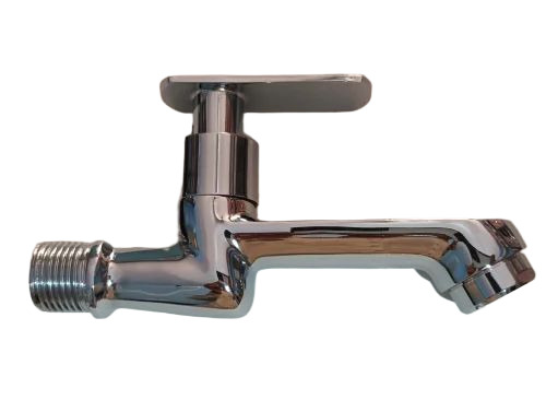 Polished Long Body Bib Cocks