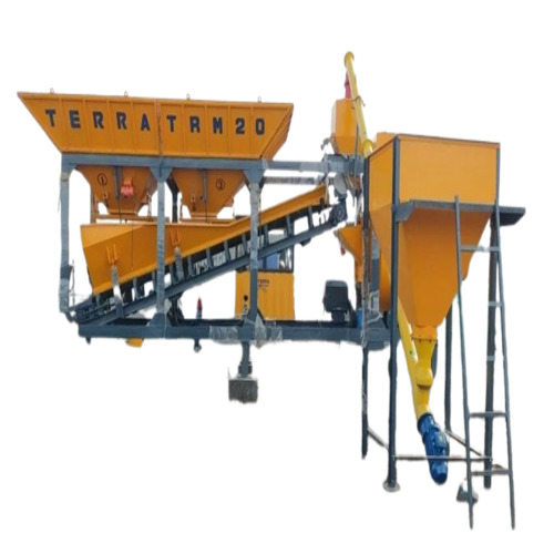 25 Hp Mobile Concrete Batching Plant