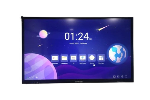 Black Interactive Flat Panel