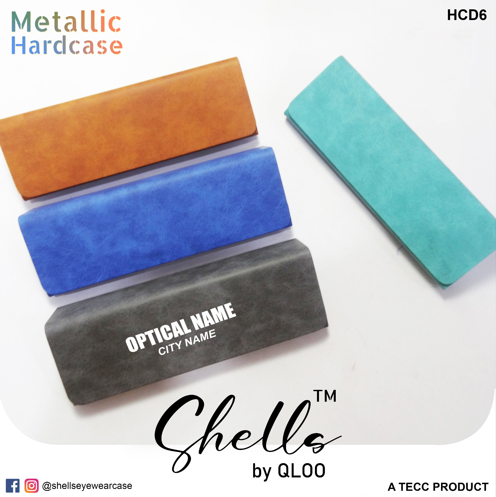 Metallic Eyewear Hard Case HCD6