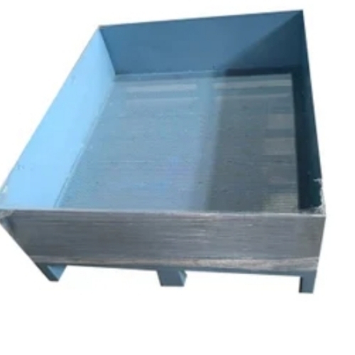 Mild steel storage bin