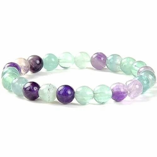 Multi Flourite Stone Bracelet