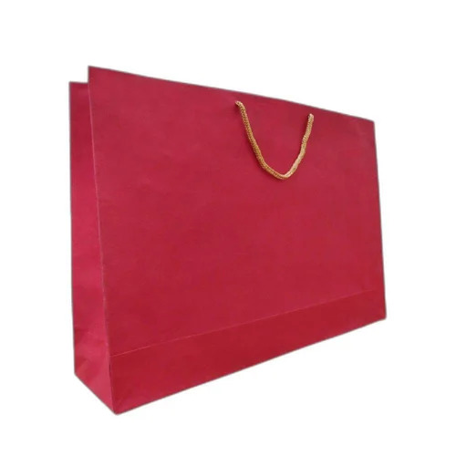 Eco Friendly Red Paper Carry Bag