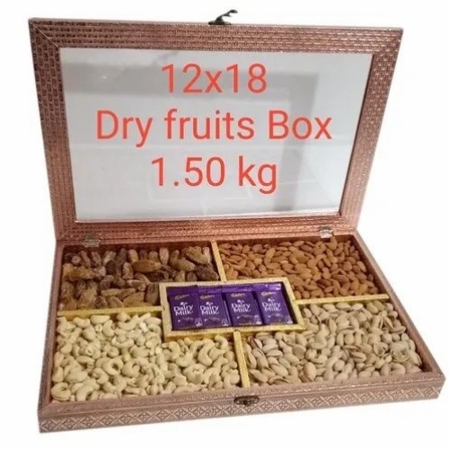 Meenakari Wooden Dry Fruit Box