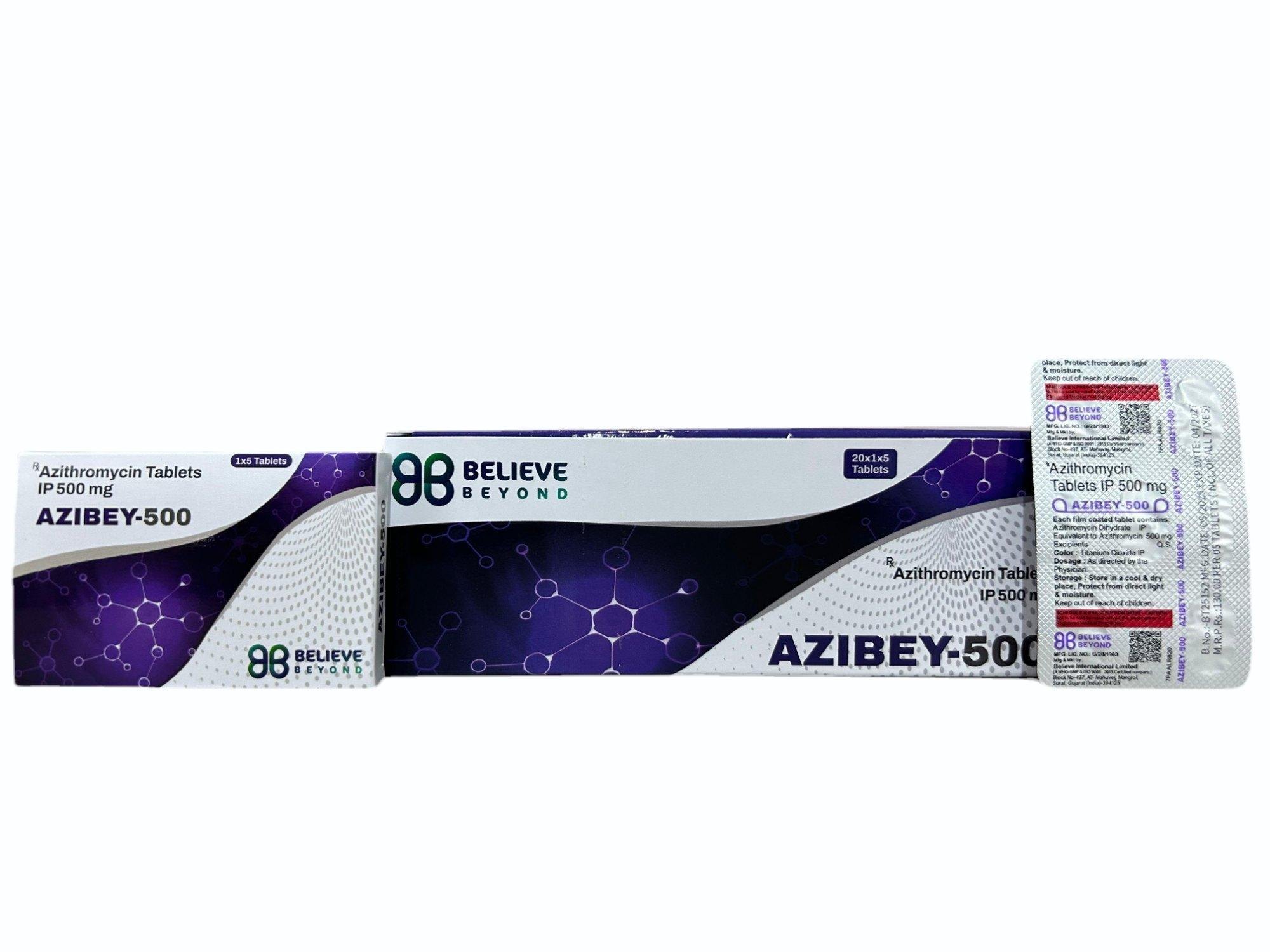 Azithromycin 500 mg Tablets