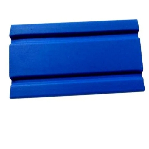 Blue detergent cake