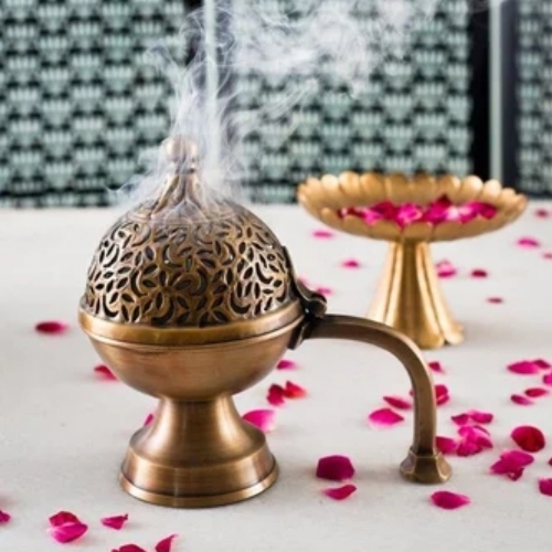 Brass Dhoop Insence Stick Holder