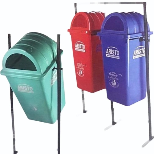 Outdoor Plastic Dustbin