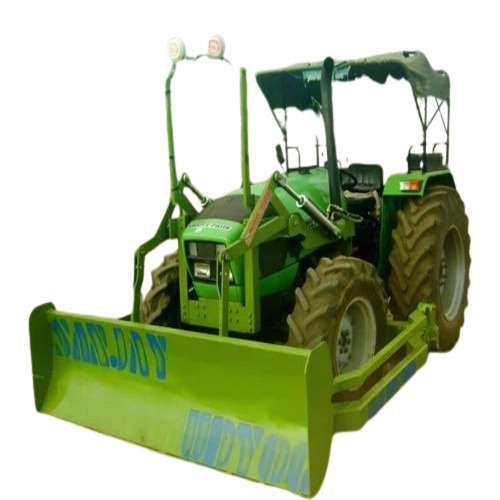 Green Tractor Fitted Front Dozer