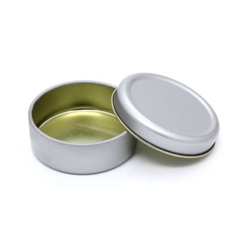 Round Tin Container