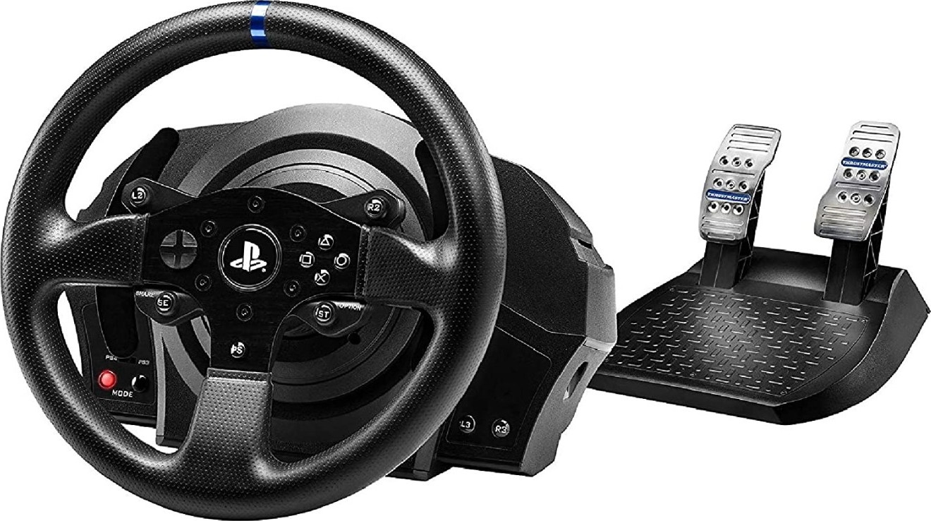 Simulation Games Thrustmaster T300 Rs Gt Edition Racing Wheel W/ Pedals - Color: Black