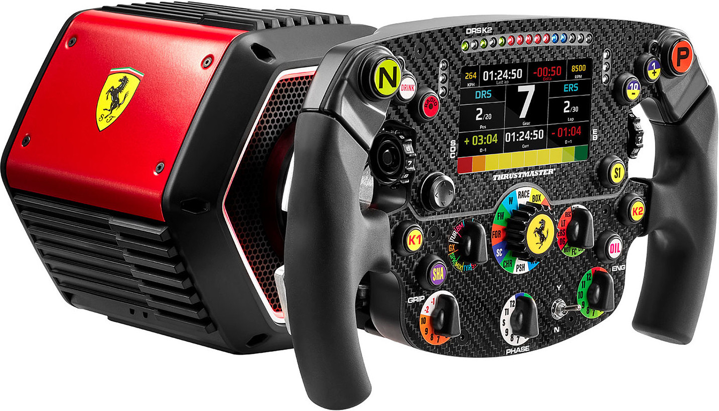 Thrustmaster Formula Sf1000 Edition Wheel Add-On Ferrari Replica Wheel Video Game