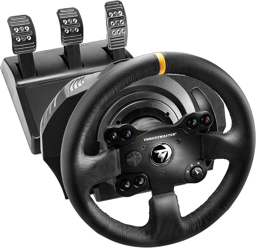Thrustmaster Tx Racing Wheel Leather Edition Video Gaming