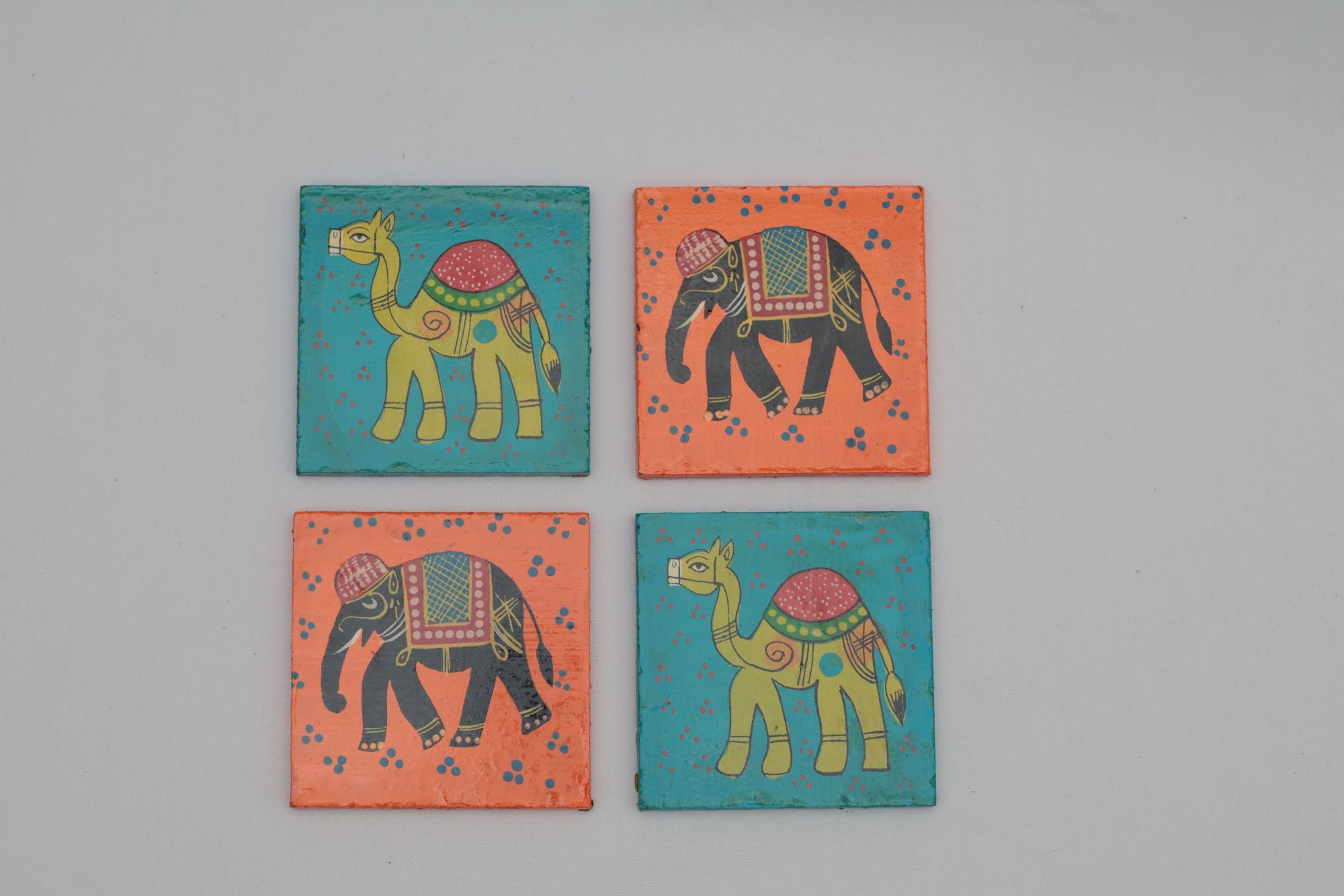 T- Coasters Set Of 4
