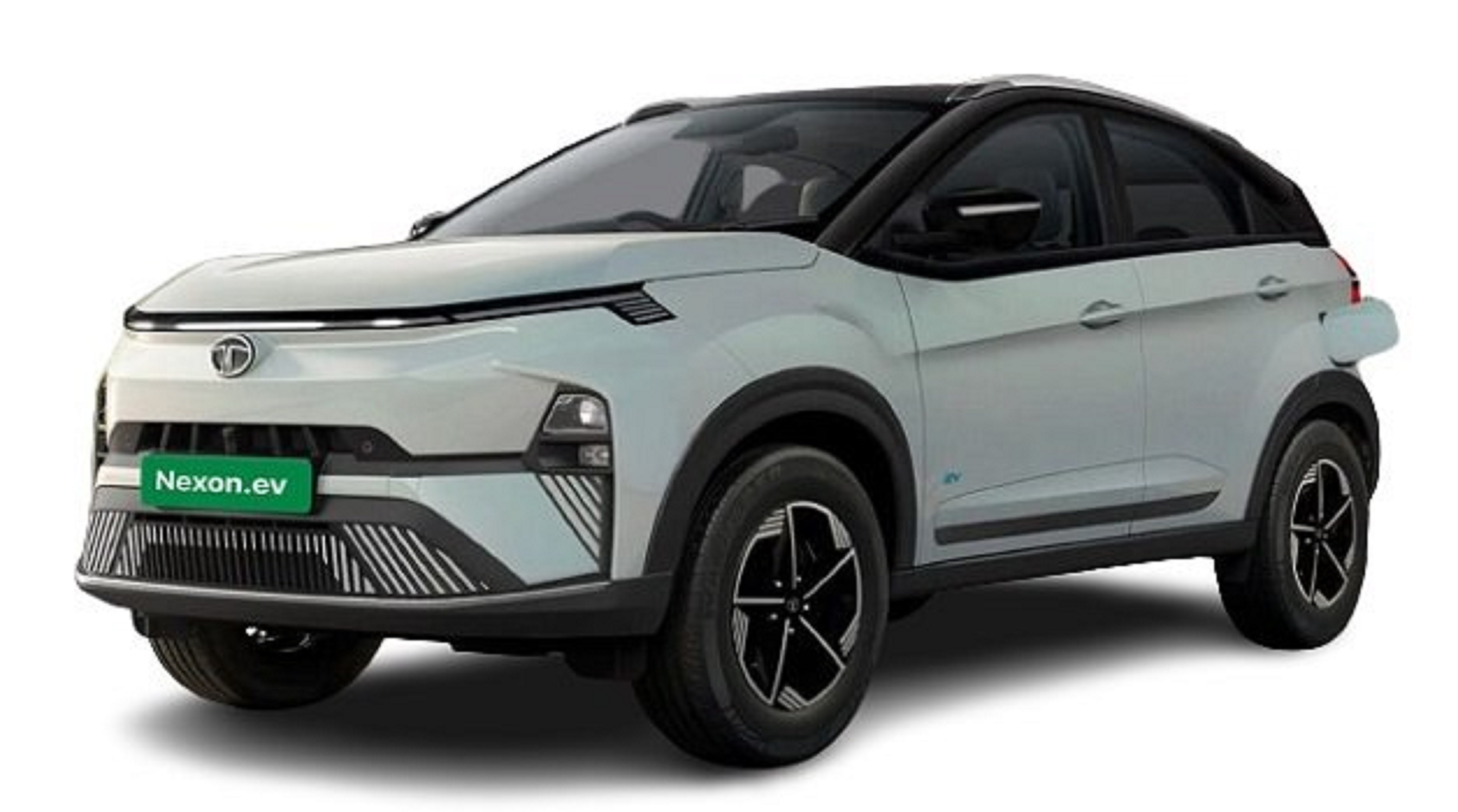 Tata Nexon Ev On Road - Color: Gray