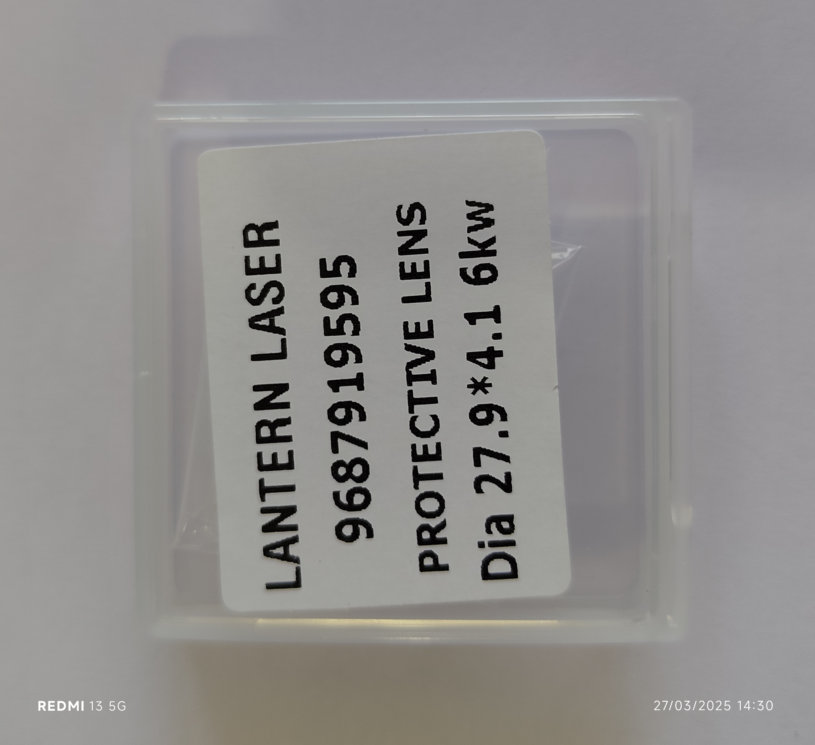 Windows Laser Protective Lenses 27.9*4.1 - Lenses Color: Transparent