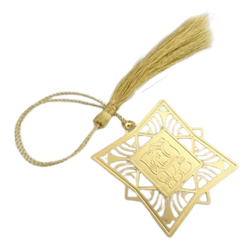 Brass Ganesha Bookmark