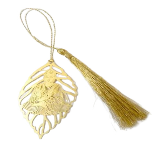 Buddha Metal Brass Bookmark