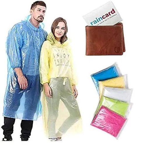 Disposable Plastic Rain Card