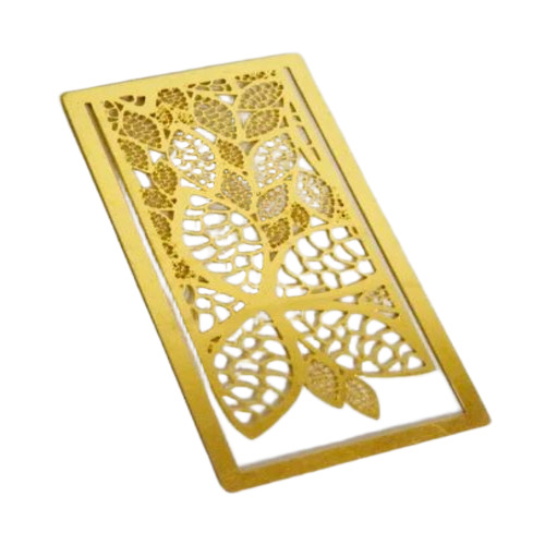Modern Brass Bookmark