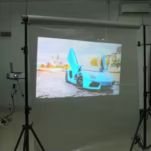 Transparent Holographic Rear Projection Film