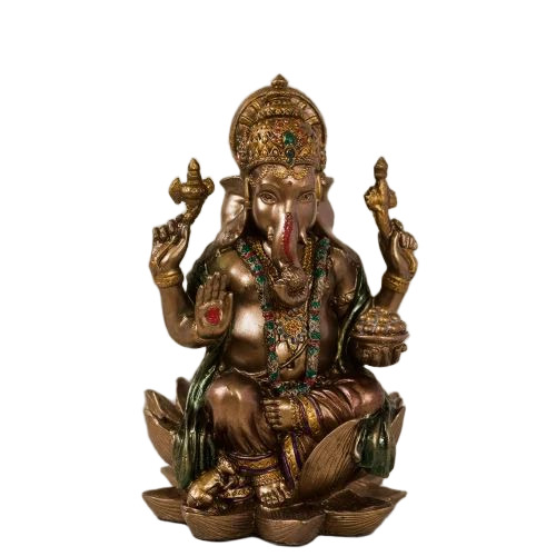 Decorative Brass Ganesha Statue