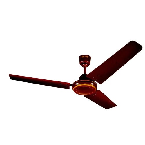 Electrical Ceiling Fans - Copper, 1200 mm Sweep, Brown Color, 3 Blades, 60W Power, 400 RPM Speed, 1 Star Energy Rating, 2-Year Warranty