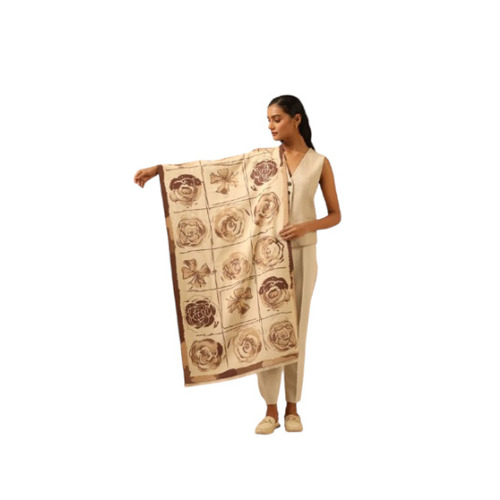 Hayat Cashmere Stole - Color: Multicolor