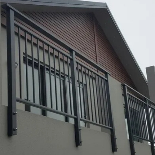 Power Coated Mild Steel Balcony Railing