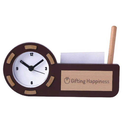 Promotional Clock Pen Stand