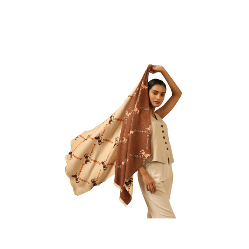 Scarlet Cashmere Stole
