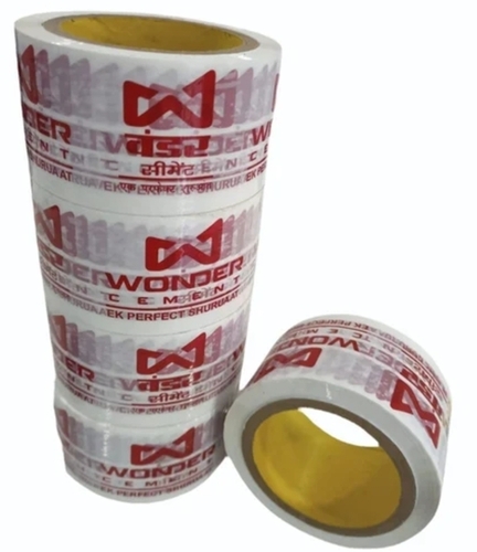 Wonder Cement Printed Bopp Tape