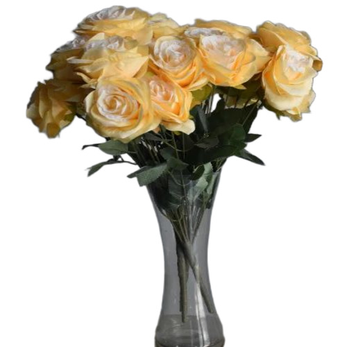Artificial Yellow Roses Bunch Flower