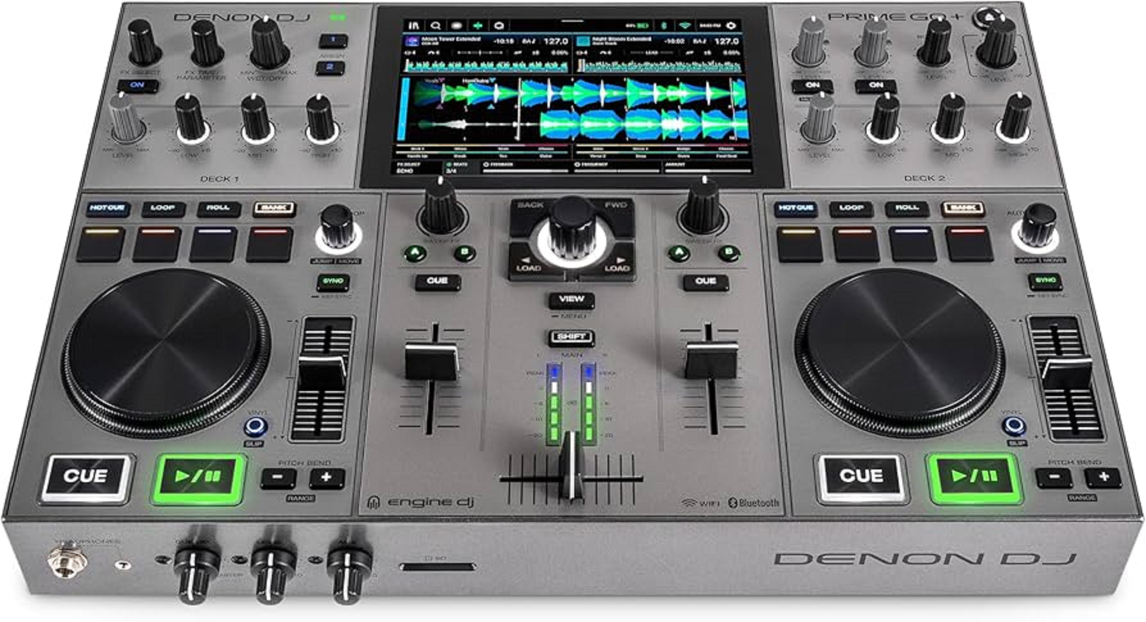 Denon Dj Prime Go+ Portable Standalone Dj Controller