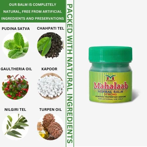 Mahalaab Herbal Ayurvedic Pain Balm - Application: Painrelief