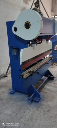 Manual Sheet Bending Machine - Color: Yellow