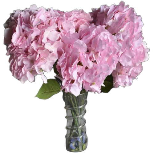 Pink Hydrangea Artificial Flower