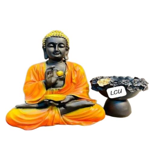 Plain Resin Buddha Statue