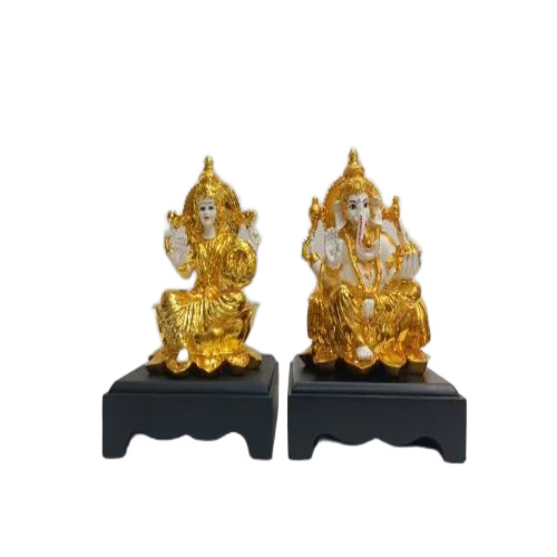 Polyresin Laxmi Ganesh Statue