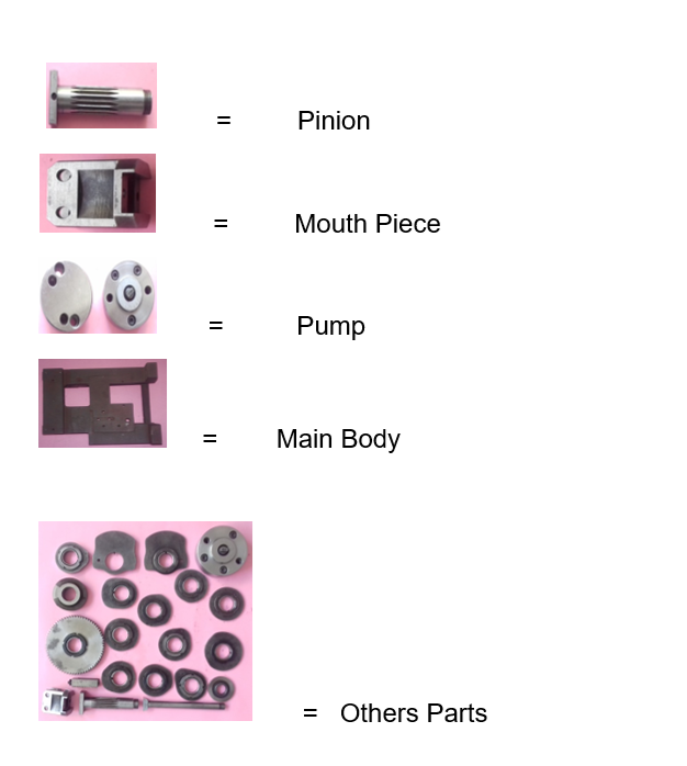 Side Cut Cable Chain Machine Spare Parts