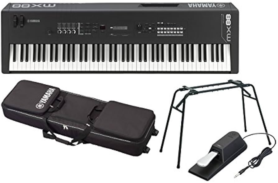 Yamaha Mx88 88-Key Music Synthesizer - Color: Black