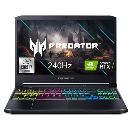 Acer Predator Helios 300 - Available Color: Abyssal Black