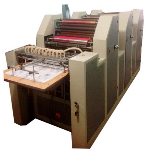 Three Colour Non Woven Bag Printing Machine