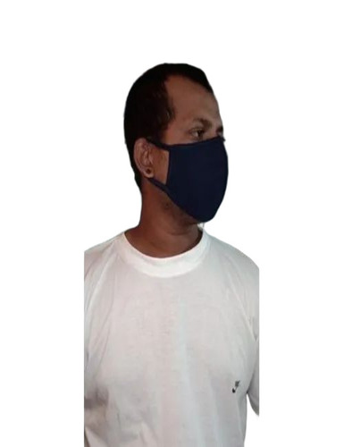 Black Cotton Face Mask
