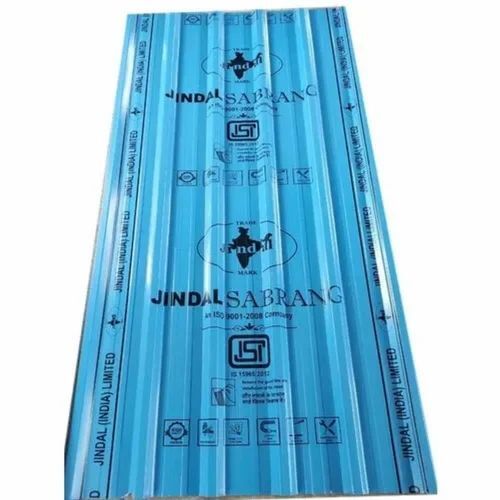 Blue Color Coated Roofing Sheet