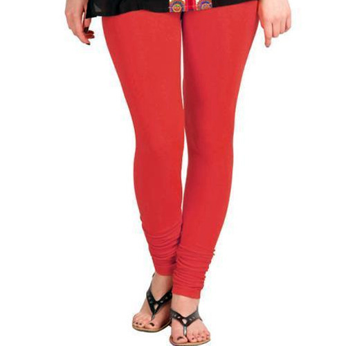 Cotton Legging - Color: Red