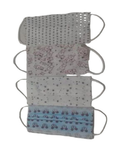 Kids Printed Face Mask