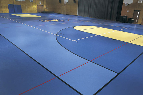Sports Flooring For Tennis - Color: .