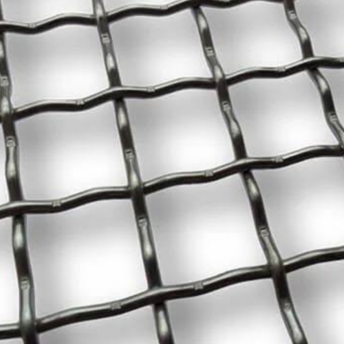 Stainless steel crimped wire mesh