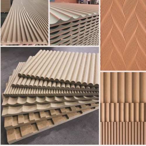 Wave Board Mdf 3d Design